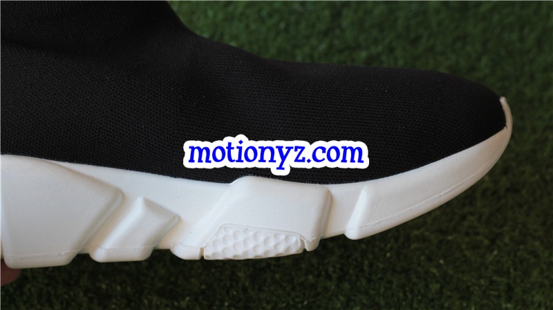 Update Version Balenciaga Speed Trainer Sock Race Runners Black